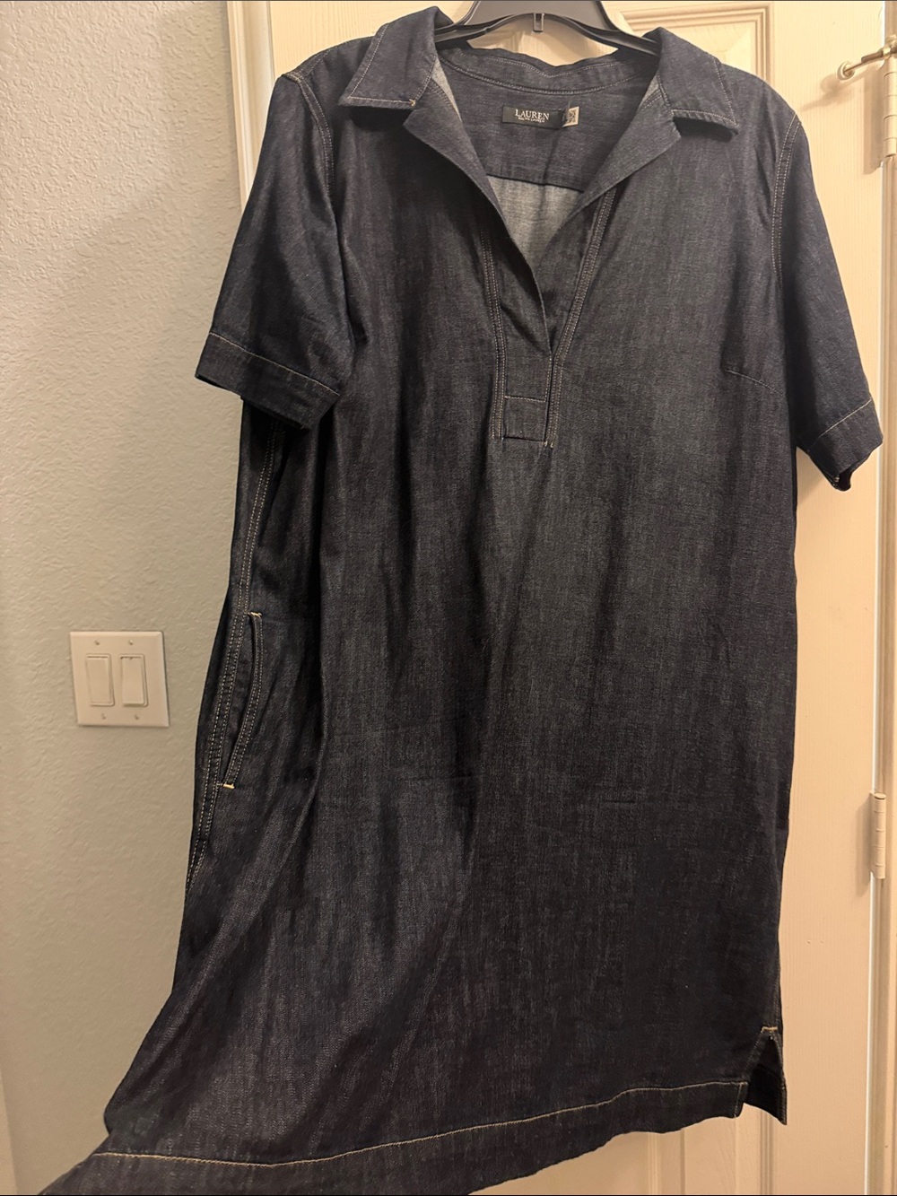 Ralph Lauren Dark Indigo Denim Tunic - Picture 5 of 7